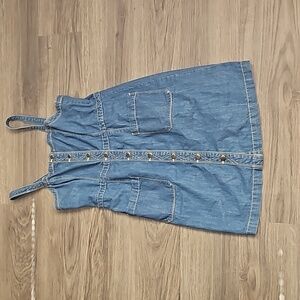 🌾Old Navy Denim button-down dress🌾